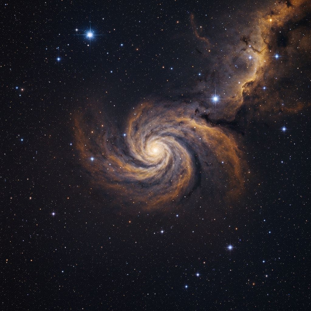 The cosmos — a field of stars and nebula